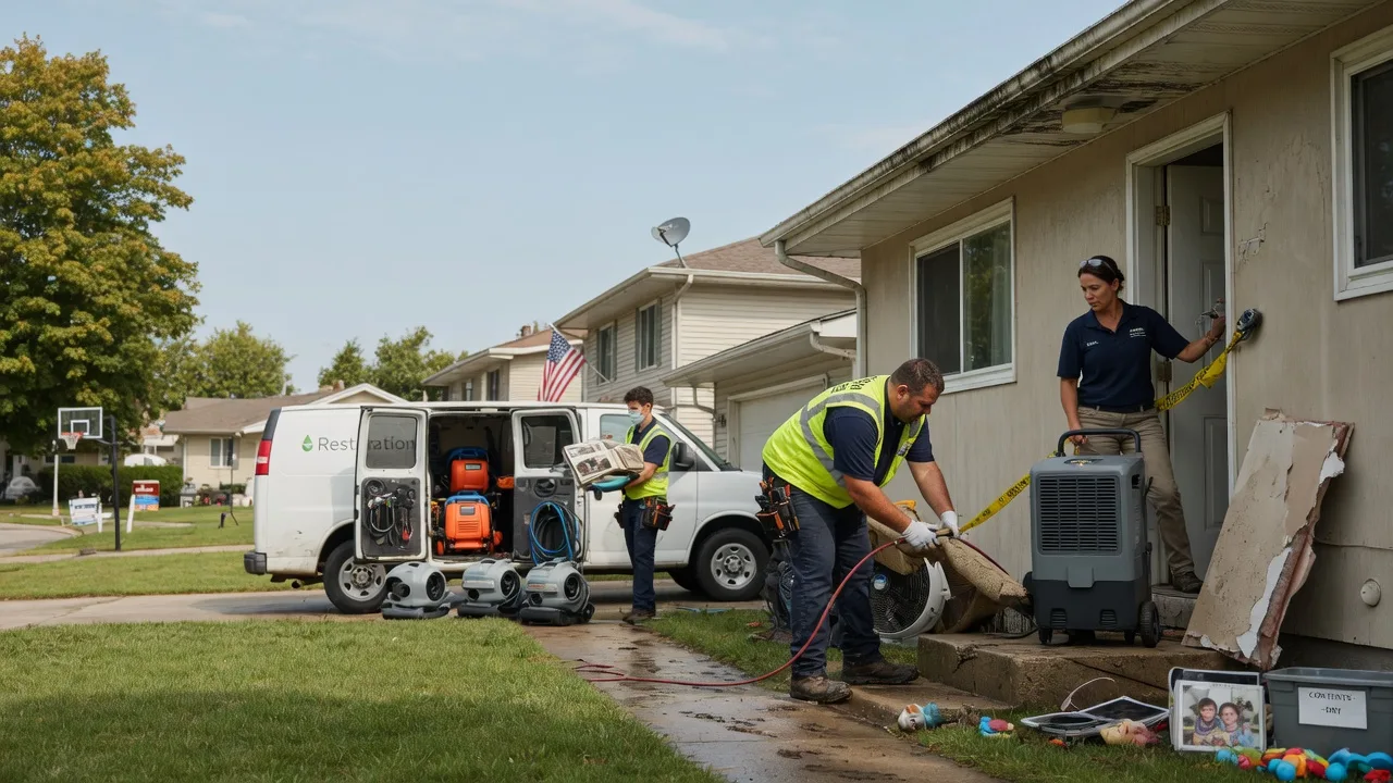 Water Damage Restoration in Bristolville, OH near me